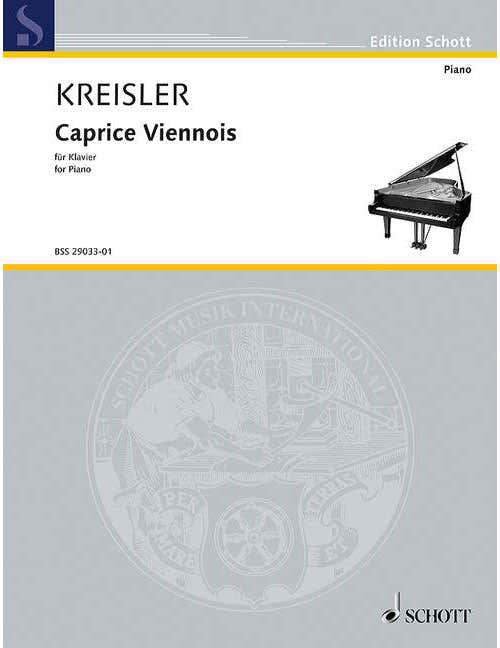 Kreisler - Caprice Viennois Op. 2 No. 2 - Violon et Piano