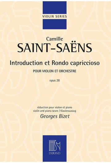 SAINT SAENS C. - Introdução e rondó caprichoso - Violino e piano