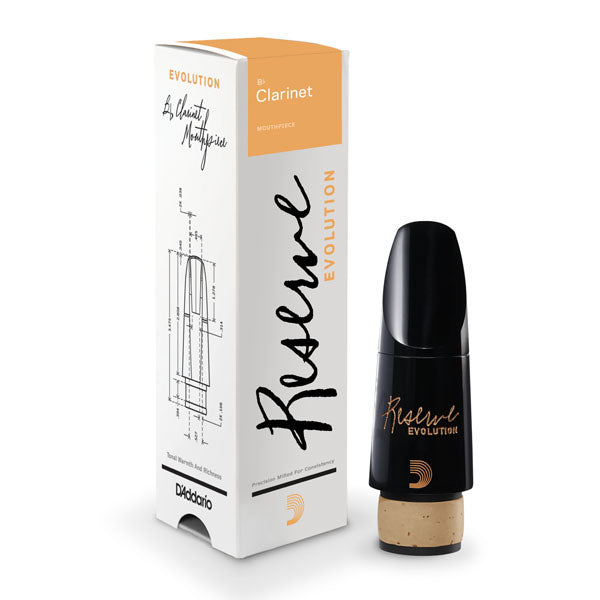 Boquilha de clarinete Sib Reserva Evolução EV10E (442 Hz)