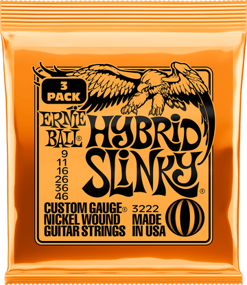 3222 Hybrid Slinky 9-46 Embalagem de 3