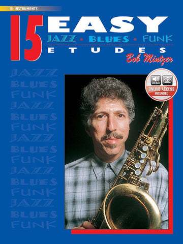15 Easy Études Jazz, Blues, Funk Instrumentos Mib - Mintzer