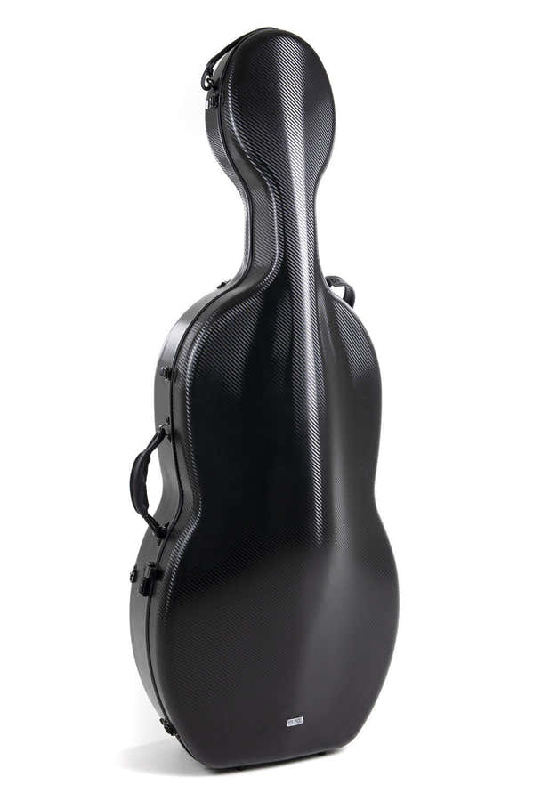 CELLO CASE POLYCARBONAT 4.6 4/4 BLACK ROLLY