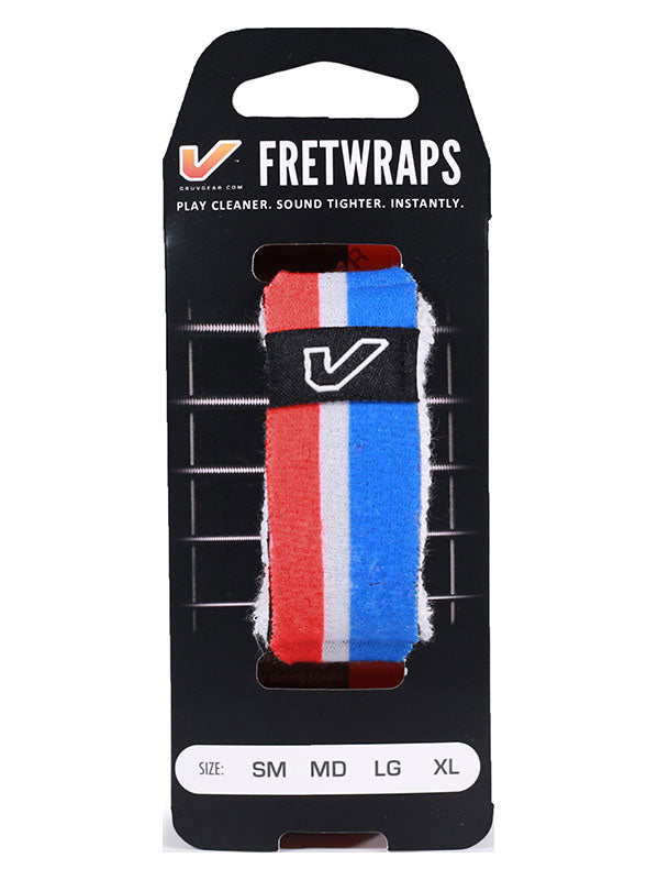 FretWraps Bandeiras do mundo Vermelho-Branco-Azul - Grande