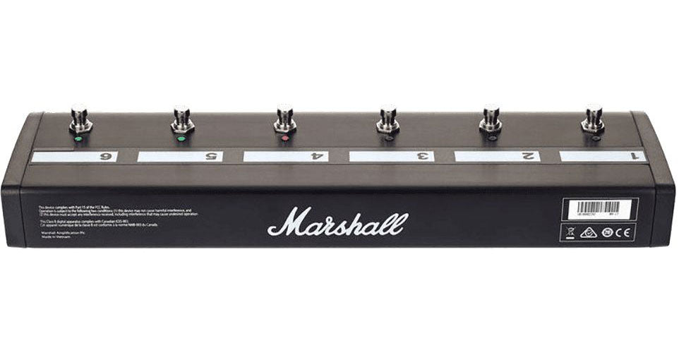 Pedal de Controlo 6 Vias para Novo DSL40 e 100 - Recondicionado
