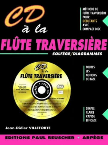 Villetorte JEAN-didier - CD À La Flûte Traversière + CD