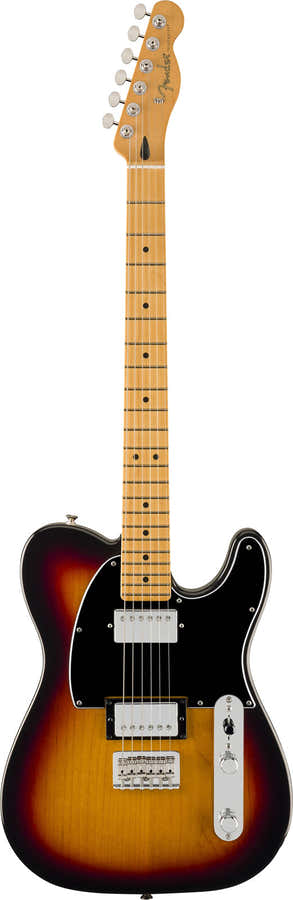 Telecaster HH Player II MN Sunburst de 3 cores