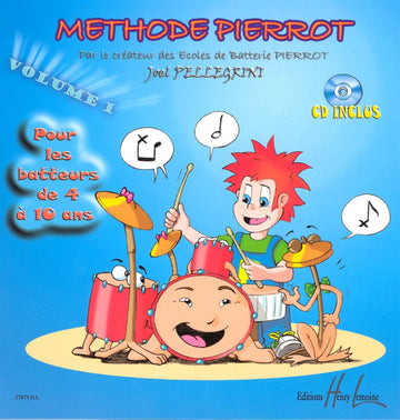Méthode Pierrot Vol.1 Bateria - Pellegrini