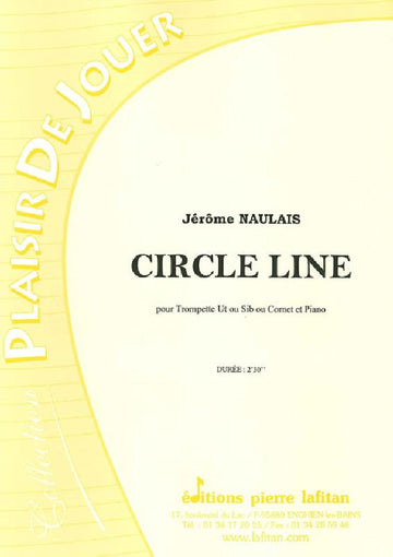 NAULAIS JEROME - CIRCLE LINE - Trompete em Sib ou Dó ou corneta e piano