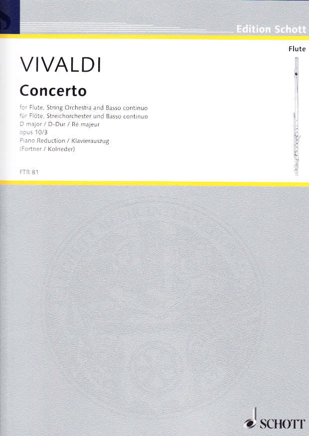 Vivaldi Concerto Iii Opus X : ?Il Cardinello?