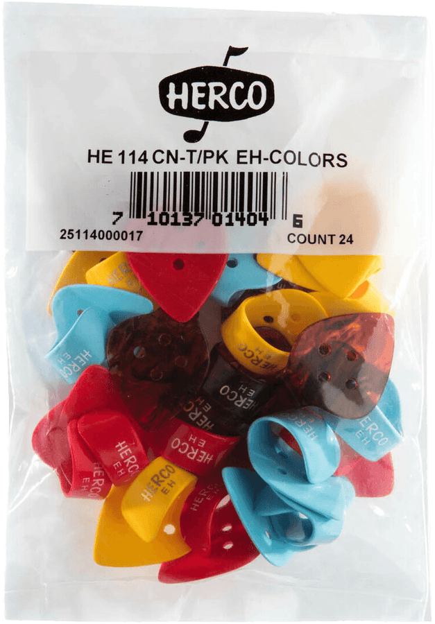 Saco de 24 Palhetas de Polegar Extra Heavy