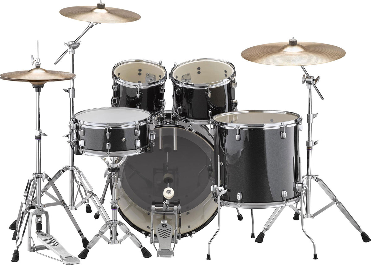 Rydeen 20 Purpurina preta + HW680W + Paiste 101