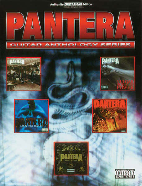Pantera - Guitar Anthology - Tablatura de guitarra