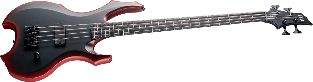 Fl-4 Fred Leclercq Preto Vermelho Burst Satinado