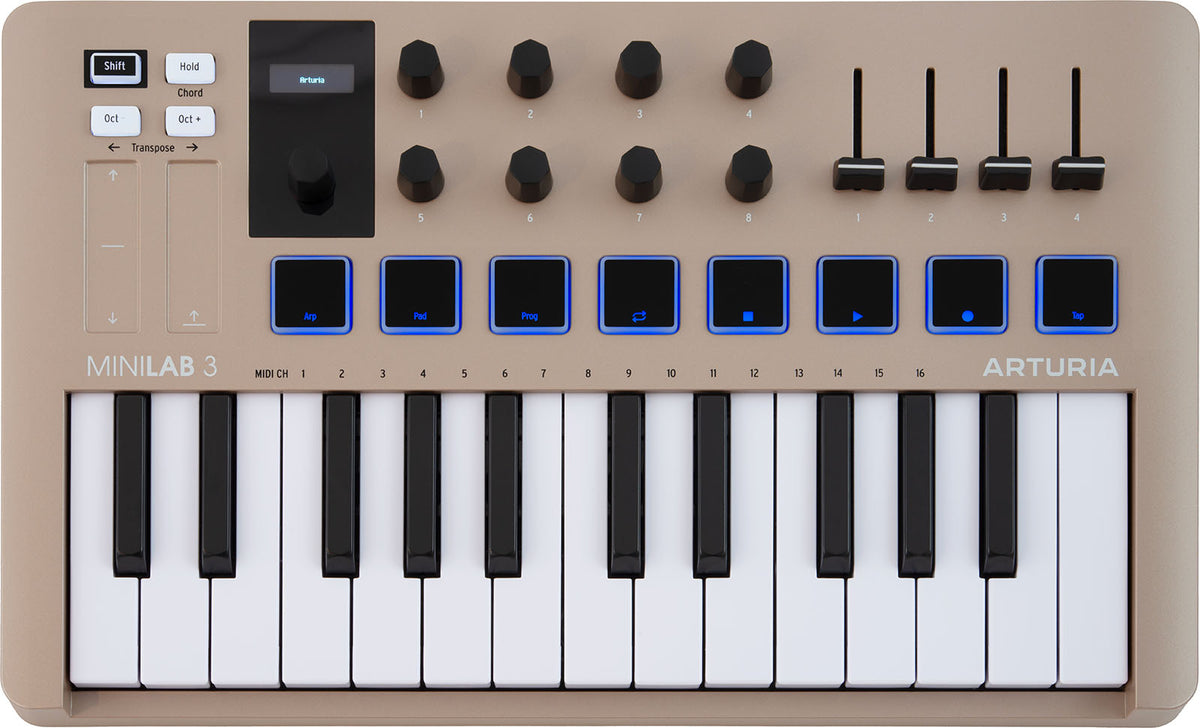 Arturia Minilab 3 Champanhe