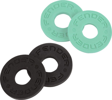 Pack de 4 blocos para correia Preto (2) e Verde Surf (2)