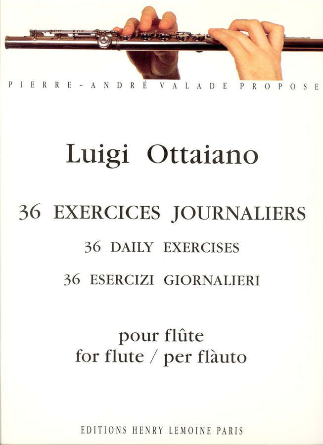 Ottaiano Luigi - Exercices Journaliers (36) - Flute