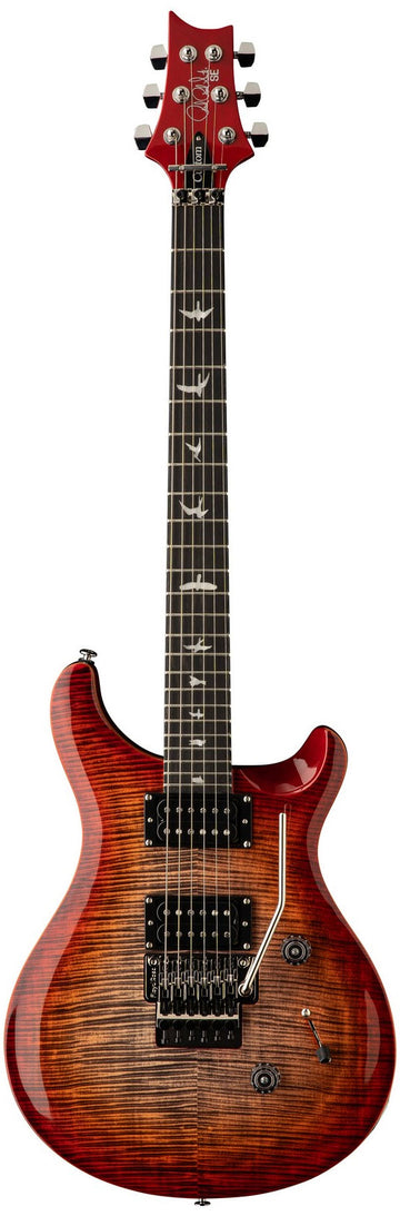Custom 24 Se Floyd Carvão cereja Burst