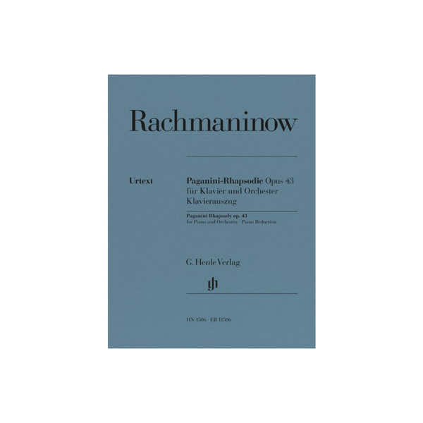 Rachmaninov S. - Rhapsody On A Theme Of Paganini Op 43 - Piano And Orchestra