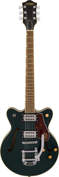 G2655T Streamliner Center Block Jr. Double-Cut com Bigsby LRL Cadillac Green