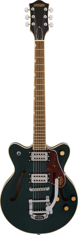 G2655T Streamliner Center Block Jr. Double-Cut com Bigsby LRL Cadillac Green