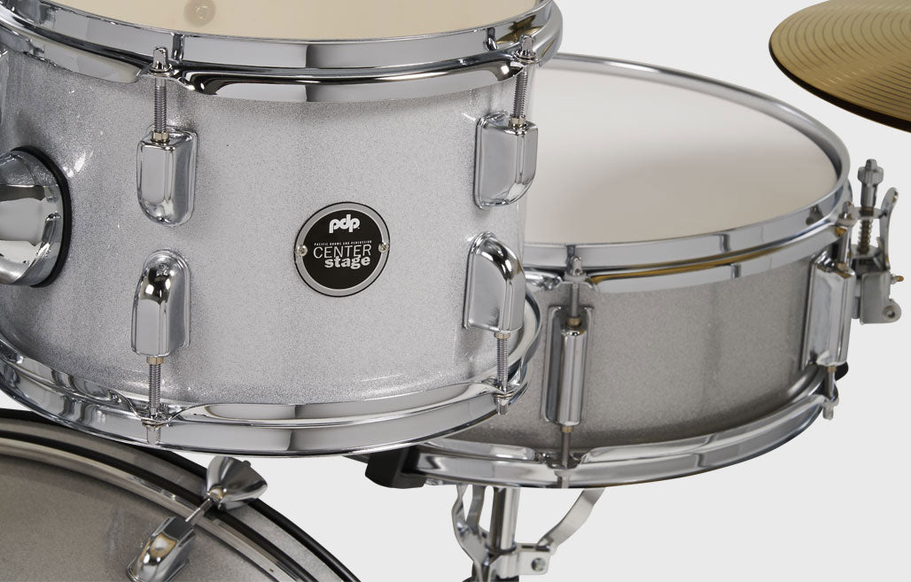 E-DRUM SETS CENTERSTAGE DIAMOND WHITE SPARKLE PDCE2215KTDW