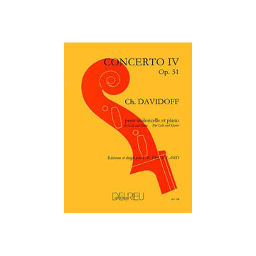 Doff Karl - Concerto N°4 Op.31 Em Mi Men. - Violoncelo Piano