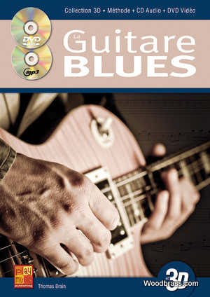 Tauzin Bruno - La Guitare Blues En 3D CD + DVD