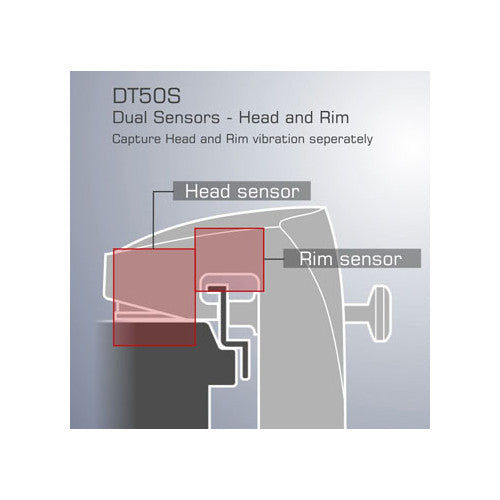 DT50S - DUAL PIEZZO DRUM TRIGGER SNARE
