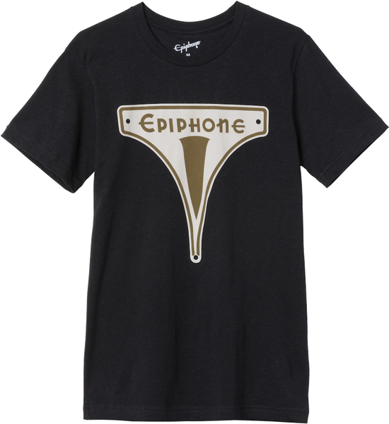 "XL" T-shirt com distintivo vintage Estilo de vida Preto