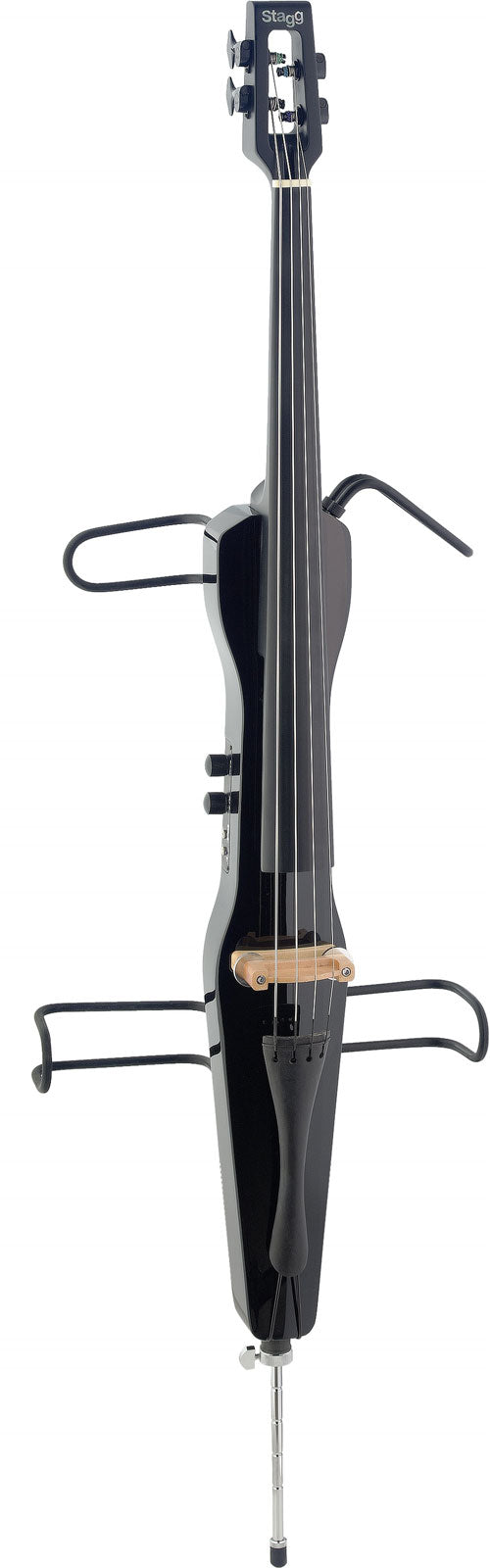 ECL 4/4 BK Violoncelo+Saco de transporte/Arco Preto