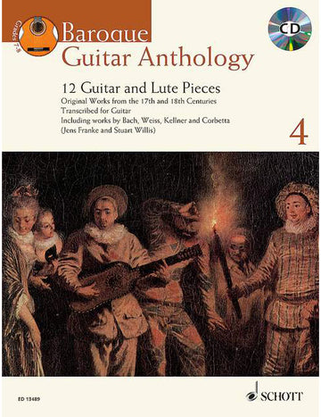 Anthologie De La Guitare Baroque Vol. 4 - Guitare