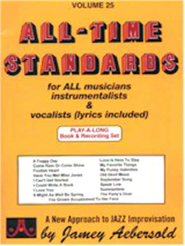 Aebersold N°25 - ALL-time Standards + 2 CD