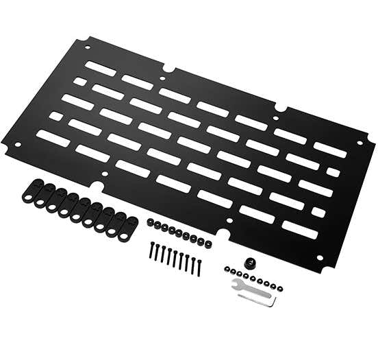PLACA TRASEIRA PARA PEDALEIRA ROCKBOARD QUAD 4.1