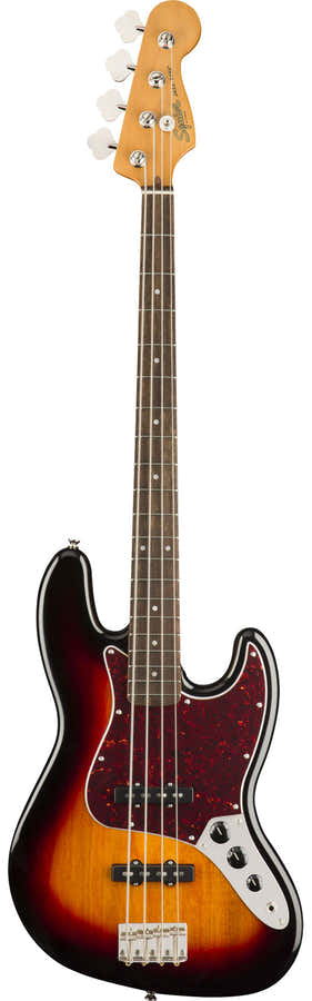 Jazz Bass 60S Classic Vibe Lrl Sunburst de 3 cores