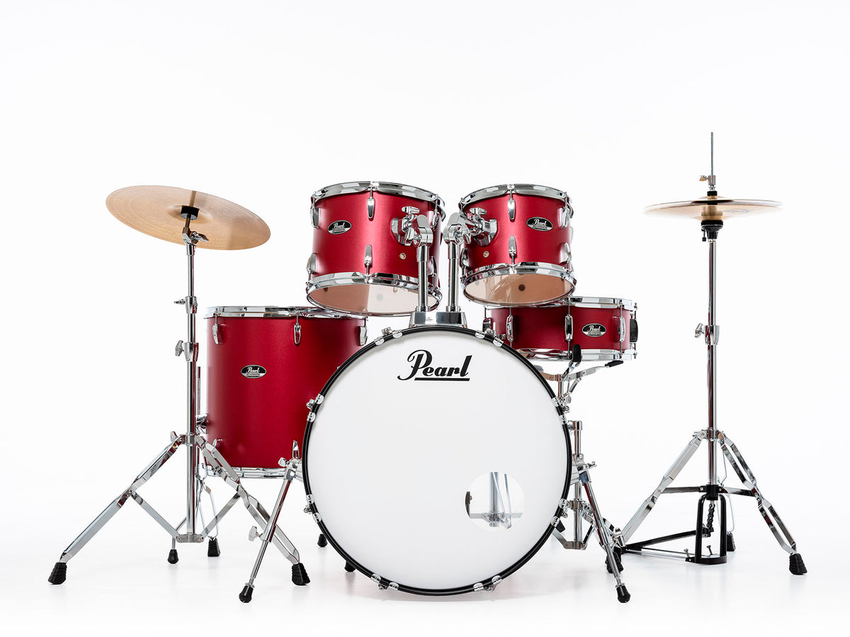 RSS525SCC-747 - Roadshow 5F Rock 22" + Sabian Solar 2 Matte Red Cymbals
