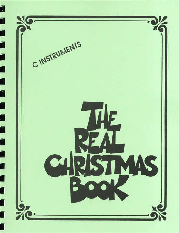 The Real Christmas Book Real Book Edição C Melodia Letras Acordes - Instrumentos em C