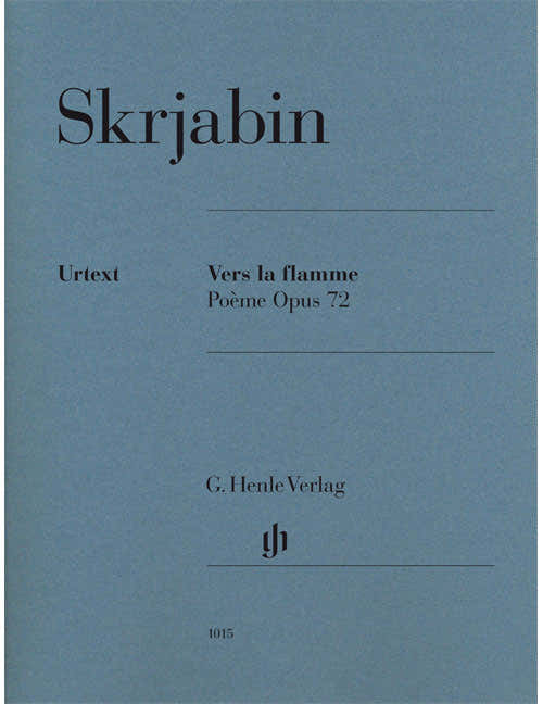 Scriabine A.n. - Vers La Flamme Op.72 - Piano