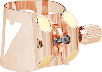 OPTIMUM LIGATURE ROSE GOLD SAXOPHONE ALTO + PLASTIC CAP