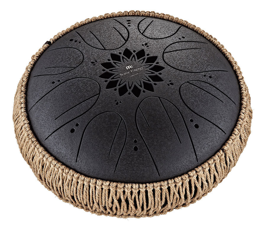 Tambor de língua Medium Octave Sonic Energy Preto 432HZ