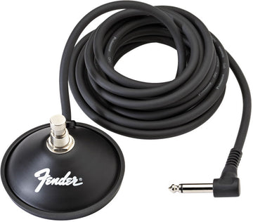Pedal económico de ligar/desligar com 1 botão: Com tomada de 1/4"
