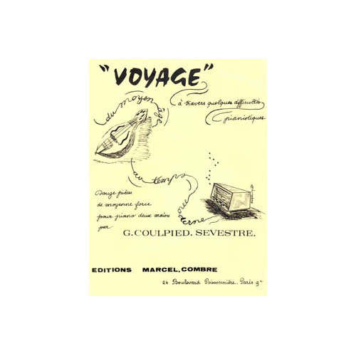 Coulpiedsevestre - Voyage (12 Pièces) - Piano