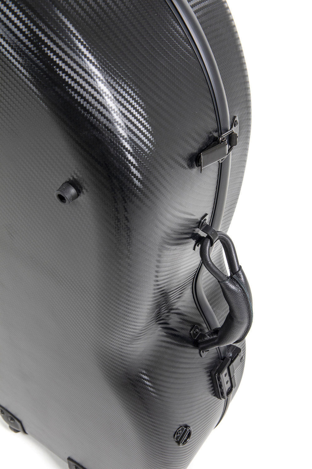 CELLO CASE POLYCARBONAT 4.6 4/4 BLACK ROLLY