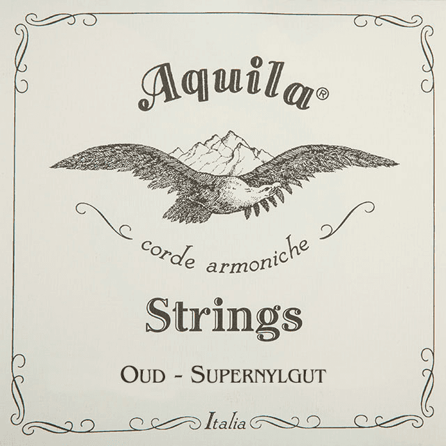 SUPERNYLGUT OUD ARABIC CHORD CC-GG-DD-AA-FF-C