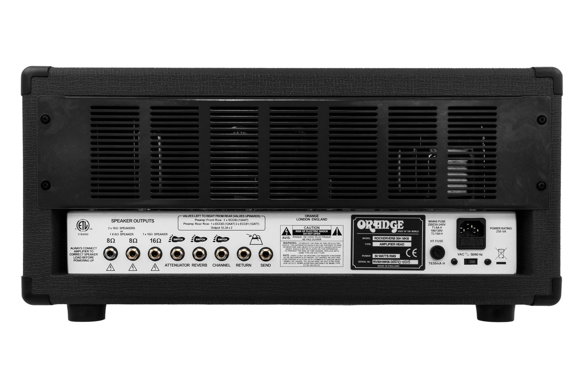 ROCKERVERB 50 BLACK RK50H MKIII