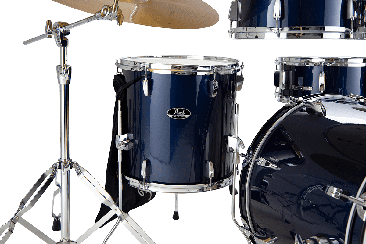 ROADSHOW FUSION 20 + B-50 ROYAL BLUE METALLIC + SOLAR CYMBALS