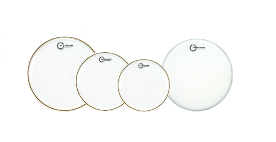 Aquarian CLASSIC CLEAR FUSION SET - 10/12/14 + 14