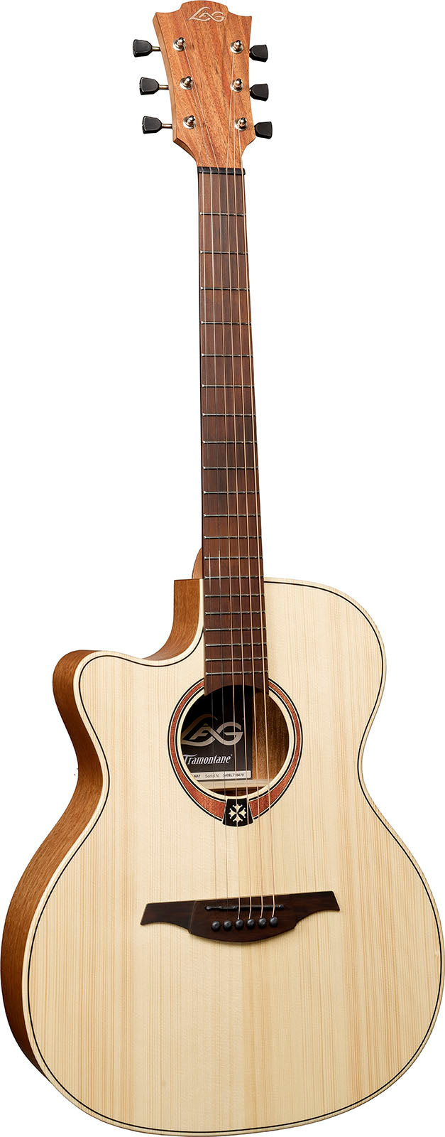 TL70ACE-NAT TRAMONTANE AUDITORIUM CANHOTA CUTAWAY ELETRO NATURAL