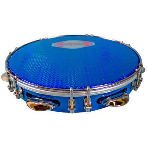 C-PF10-01B - PANDEIRO 10" BLUE - SKIN BLUE