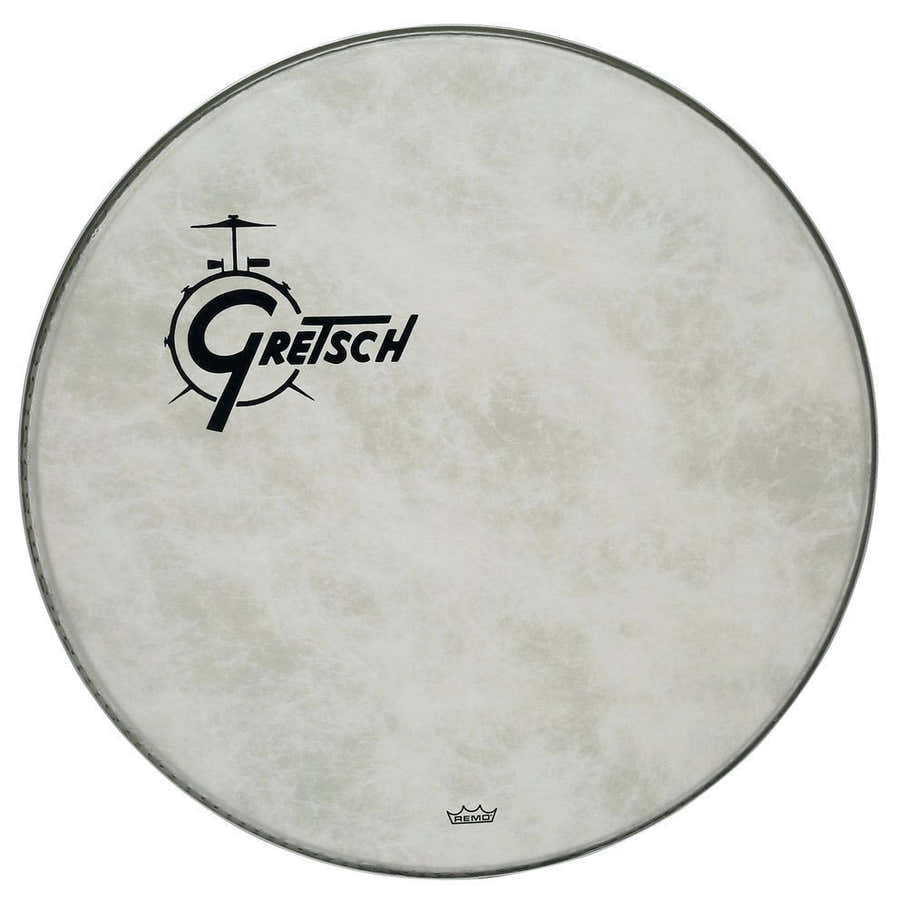 FIBERSKYN 20" LOGO GRETSCH DRUMS RESSONANCIA