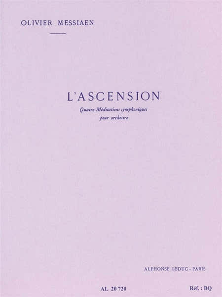 L'Ascension - 4 méditations symphoniques